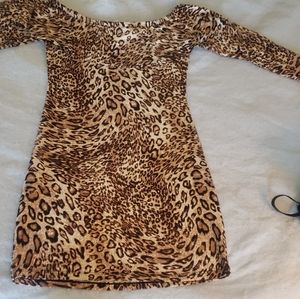 Medium leopard body dress